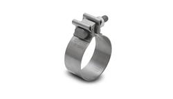 Exhaust Seal Clamp, Band Clamp, Slip Joint, T430 Stainless Steel, Natural, 4 in., Each