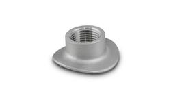 Oxygen Sensor Fitting, Stainless Steel, 18mm x 1.5 Thread, Saddle Style, Each