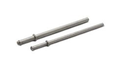 Hanger Rods, Exhaust, Weld-on, Stainless Steel, Natural, 1/2 in. Diameter, 9.0 in. Long, Set of 10