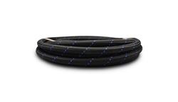 Hose, Flexible Race, Braided Nylon, Black/Blue, -6 AN, 10 ft. Length, Each