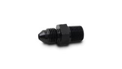 Fitting, Adapter, AN to BSPT, Straight, Aluminum, Black Anodized, 1/8 in. BSP, -4 AN, Each