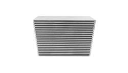 Intercooler Core, Air-to-Air, Aluminum, Natural, 18.00 in. Width, 12.00 in. Height, 6.00 in. Depth, Each