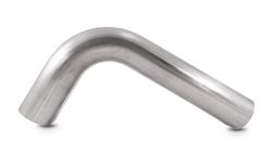Oval Exhaust Tubing, Mandrel-bent, 3.00 in. Diameter, 90 degrees, Stainless Steel, 4.5 in. Bend Radius, Each