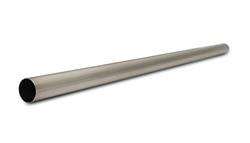 Exhaust Pipe, Straight, 1.75 in. O.D. Titanium, Natural, Each