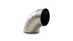 Pie Cuts, 3.00 in. Diameter, Titanium, Set of 6