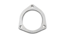 Exhaust Flange, 3-bolt, 2.5 in. Pipe Diameter, 3.420 in. Bolt Pattern, Stainless Steel, Natural, Each