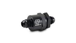 Check Valve, One Way, Piston Style, Aluminum, Black Anodized, -16 AN Male to -16 AN Male Threads, Each
