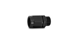 Fitting, Adapter, AN to Straight Cut, Straight, Aluminum, Black Anodized, -10 AN, -8 AN, Swivel, Each