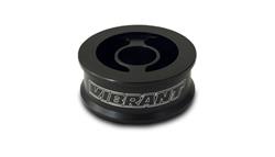 Oil Filter Spacer, Aluminum, Black Anodized, 1 in., 1/8 in. NPT Port, Each