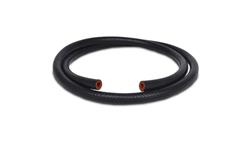 Heater Hose, Reinforced, Silicone, Black, 0.313 in. I.D., 20 ft. Length, Each