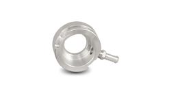 Radiator Filler Necks, Weld-on, Billet Aluminum, Natural, 1.650 in. I.D., Each