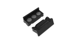 Vise Jaw Inserts, Billet Aluminum, Natural, Set