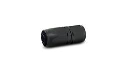 Fitting, Hose End, Straight, -16 AN Hose to Female -16 AN, Aluminum, Black Anodized, Each