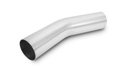 Air Intake Tubing, Mandrel Bend, 1.50 in. Diameter, 30 Degrees, Aluminum, 2.25 in. Bend Radius, Each