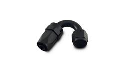 Fitting, Hose End, 150 Degree, -20 AN Female Threads, Aluminum, Black Anodized, Each