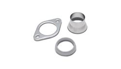 Exhaust Flange, Stainless Steel, Natural, Gasket, 2.5 in., Kit
