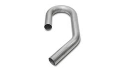 Exhaust Tubing, Mandrel Bend, 1.50 in. Diameter, 45/180 Degree, 16-Gauge, Stainless Steel, 3.0 in. Bend Radius