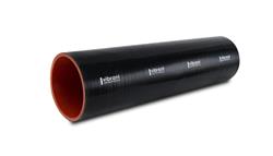 Air Intake Tube, Silicone, Black, Straight, 2.25 in. Inlet, 2.25 in. Outlet, 12.0 in. Length, Each