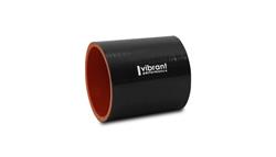 Air Intake Tube, Silicone, Black, Straight, 2.75 in. Inlet, 2.75 in. Outlet, 3.0 in. Length, Each