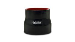Air Intake Tube, Silicone, Black, Straight, 1.75 in. Inlet, 2.00 in. Outlet, 3.0 in. Length, Each