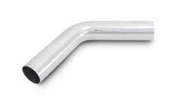Air Intake Tube, Aluminum, Polished, 60 Degree Elbow, 2.50 in. Diameter, 3.75 in. Bend Radius, Each