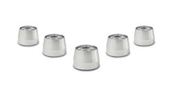 Hose End Olive, PTFE Hose End, -6AN, Aluminum, Set of 5