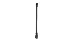 Hose, Pre-Assembled, PTFE Lined, Braided Nylon, Black, 36 in. Length, -6 AN Fittings, Straight, Female Threads, Each