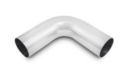 Air Intake Tube, Aluminum, 90 Degree, 4.5 in. Diameter, Polished, Each