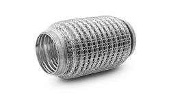 Exhaust Flex Pipe, LiteFlex, Weld-on, Stainless Steel, 2.25 in. Inlet/Outlet, 6 in. Long, Each