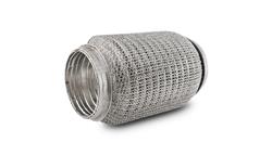 Exhaust Flex Pipe, LiteFlex, Weld-on, Stainless Steel, 2.50 in. Inlet/Outlet, 6 in. Long, Each