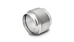 Exhaust Flex Pipes, Stainless Tubing, Stainless Steel, 4.000 in. I.D., 4.000 in. O.D., 4.00 in. Length, Each