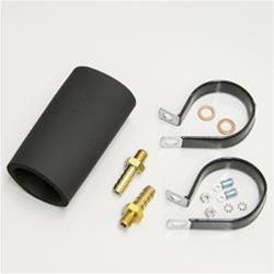 Mount Kit, Steel, Isolator, Electric Fuel Pump, Fittings, Electrical Connections, Rubber Sleeve, Kit