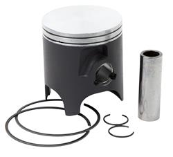 Piston and Ring Kit, Replica, Cast Aluminum, 66.400mm Bore, Suzuki, Kit