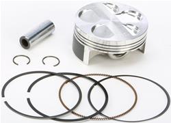 Piston and Ring Kit, High-Compression, Forged Aluminum, 77.000mm Bore, 13.50 to 1 Compression, Yamaha, Kit