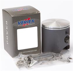 Piston and Ring Kit, Big Bore, Cast Aluminum, 52.000mm Bore, Suzuki, Kit