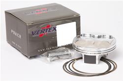 Piston and Ring Kit, Big Bore, Forged Aluminum, 97.000mm Bore, 10.50 to 1 Compression, for use on Honda®, Kit