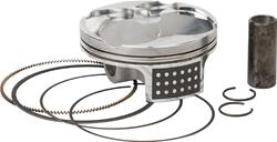Piston and Ring Kit, High-Compression, Forged Aluminum, 77.000mm Bore, 14.00 to 1 Compression, Suzuki, Kit
