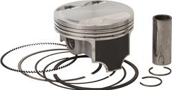 Piston and Ring Kit, High-Compression, Forged Aluminum, 85.000mm Bore, 11.50 to 1 Compression, Kawasaki, Kit