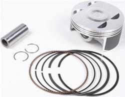 Piston and Ring Kit, High-Compression, Forged Aluminum, 102.000mm Bore, 11.00 to 1 Compression, Yamaha, Kit