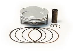 Piston and Ring Kit, GP Racer's Choice, Forged Aluminum, 77.000mm Bore, 13.70 to 1 Compression, Suzuki, Kit