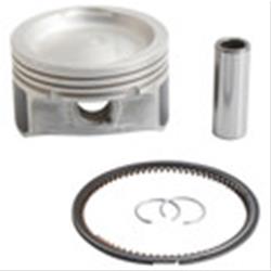 Piston and Ring Kit, Replica, Cast Aluminum, 80.000mm Bore, 10.20 to 1 Compression, Polaris, Kit