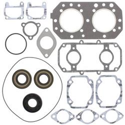 COMPLETE GASKET SET WITH OIL SEALS KAWASAKI JS440 77-92