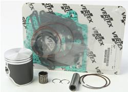 Top-End Piston Kit, Cast Aluminum, 66.400mm Bore, KTM, Kit