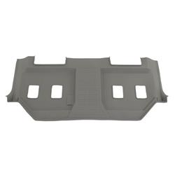 Floor Liners, Sure-Fit, Second Seat, Rubberized Thermoplastic, Gray, Ford, Each