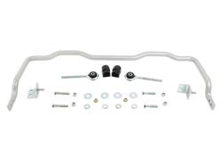 Sway Bar, Rear, Solid, Steel, Silver Powdercoated, 22.00mm Diameter, BMW, Kit