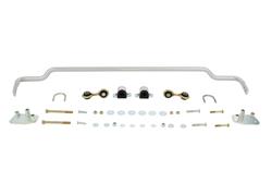 Sway Bar, Rear, Solid, Steel, Silver Powdercoated, 22.00mm Diameter, for use on Acura®, for use on Honda®, Kit