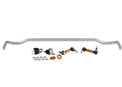 Sway Bars, Rear, Solid, Steel, Silver Powdercoated, 26.00mm Diameter, for use on Acura®, Kit