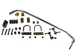 Sway Bar, Rear, Solid, Steel, Silver Powdercoated, 22.00mm Diameter, Buick, Kit