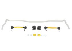 Sway Bar, Front, Solid, Steel, Silver Powdercoated, 22.00mm Diameter, Scion, Subaru, Toyota, Kit