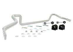 Sway Bar, Front, Solid, Steel, Silver Powdercoated, 30.00mm Diameter, Toyota, Kit